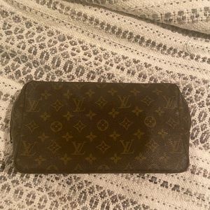 Authentic Louis Vuitton toilette cosmetic bag